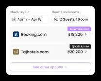 Price comparison